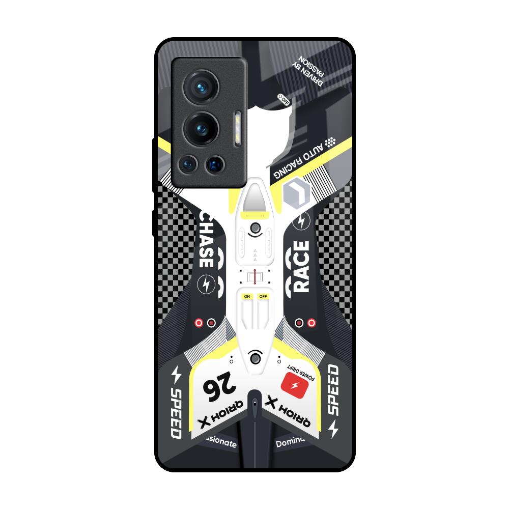 Car Enthusiast Vivo X70 Pro Glass Back Cover Online
