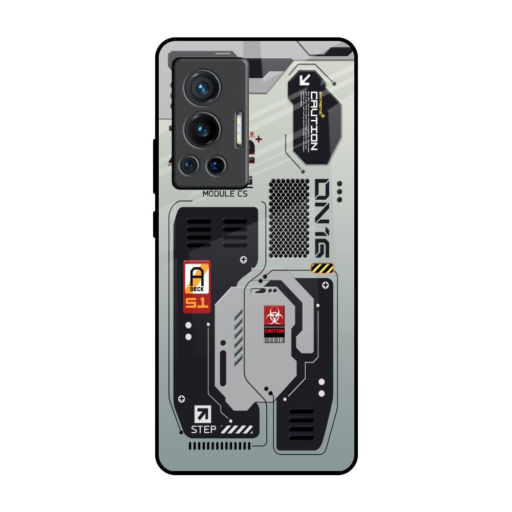 Techno Vibes Vivo X70 Pro Glass Back Cover Online