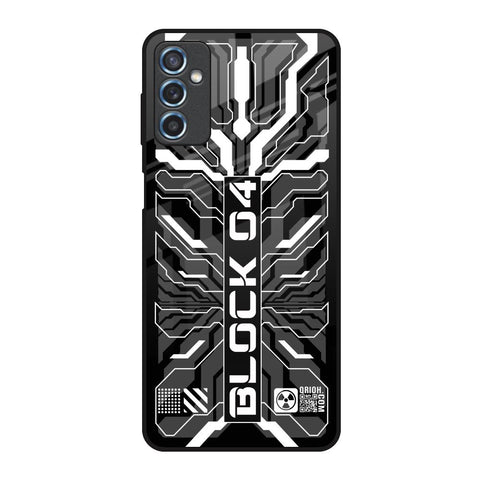 Monochrome Magic Samsung Galaxy M52 5G Glass Back Cover Online