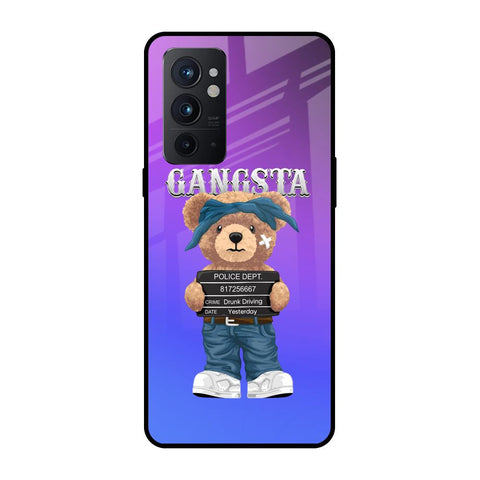Gangsta Bear OnePlus 9RT Glass Back Cover Online