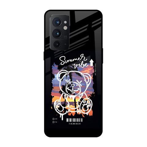 Summer Vibe OnePlus 9RT Glass Back Cover Online