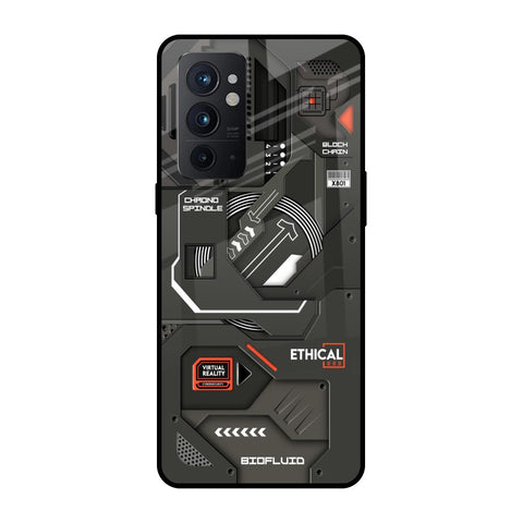 Tech Aesthetics OnePlus 9RT Glass Back Cover Online