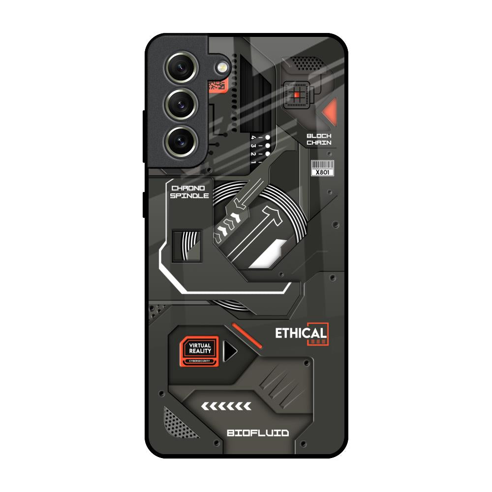 Tech Aesthetics Samsung Galaxy S21 FE 5G Glass Back Cover Online