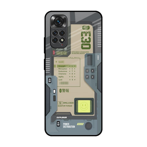 Art Station Redmi Note 11 Glass Back Cover Online