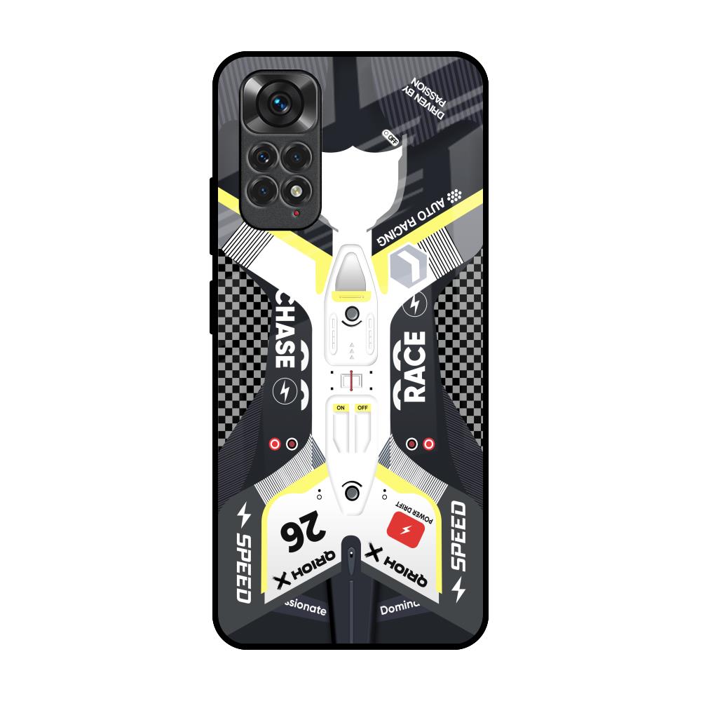 Car Enthusiast Redmi Note 11S Glass Back Cover Online