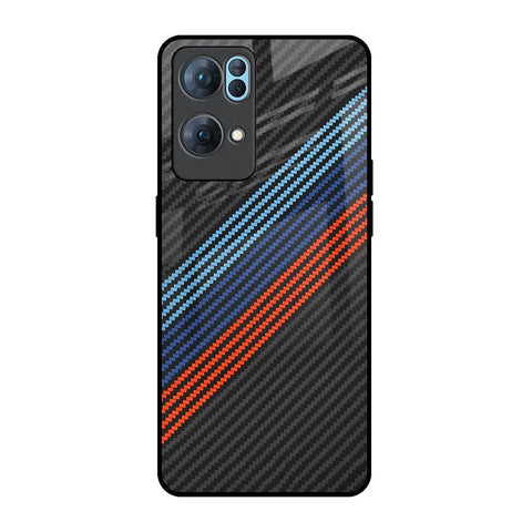 Carbon Inspired Oppo Reno7 Pro 5G Glass Back Cover Online
