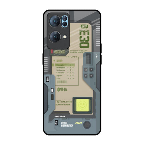 Art Station Oppo Reno7 Pro 5G Glass Back Cover Online