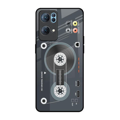 Retro Recorder Oppo Reno7 Pro 5G Glass Back Cover Online
