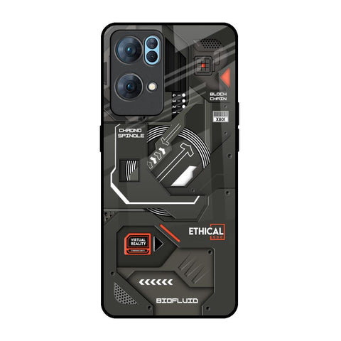 Tech Aesthetics Oppo Reno7 Pro 5G Glass Back Cover Online