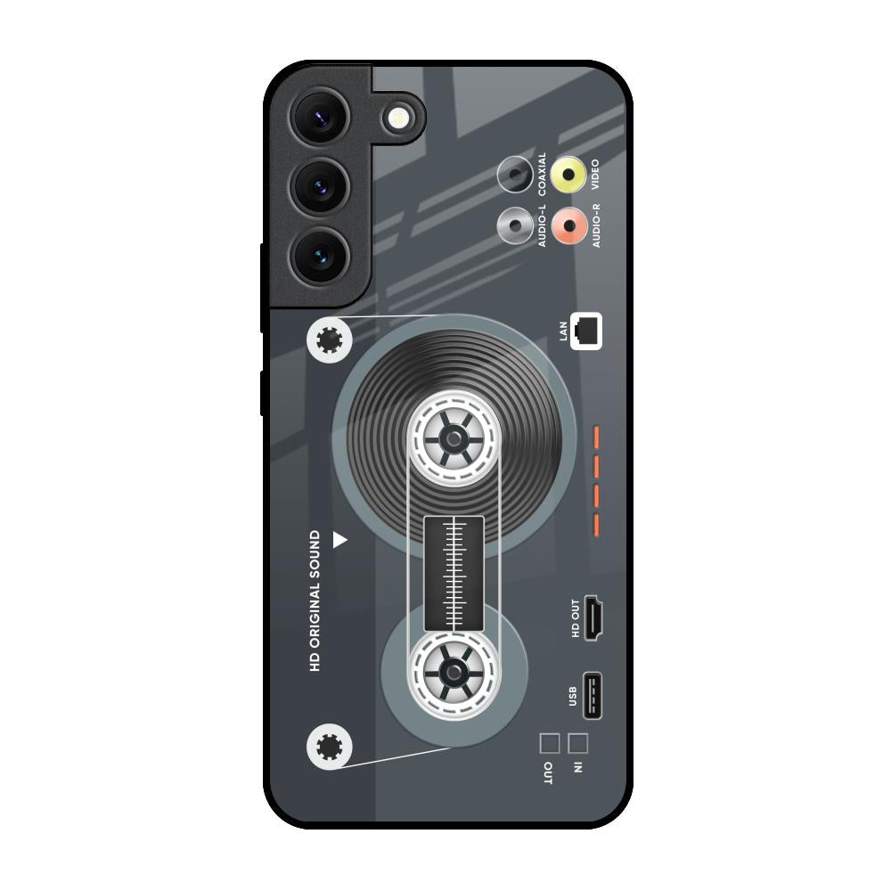 Retro Recorder Samsung Galaxy S22 5G Glass Back Cover Online