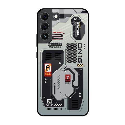 Techno Vibes Samsung Galaxy S22 5G Glass Back Cover Online