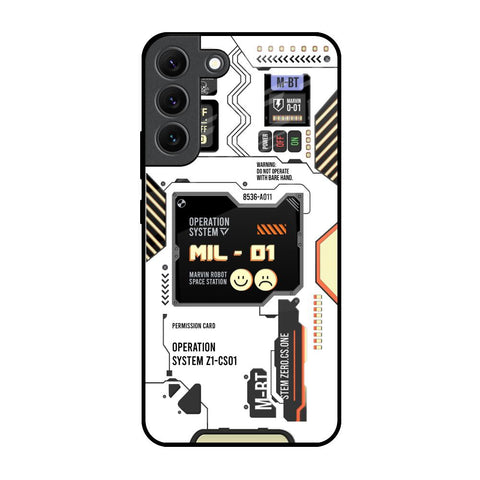 Tech Display Samsung Galaxy S22 5G Glass Back Cover Online