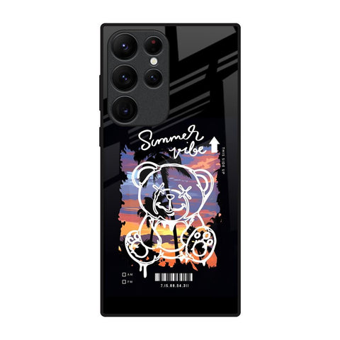 Summer Vibe Samsung Galaxy S22 Ultra 5G Glass Back Cover Online