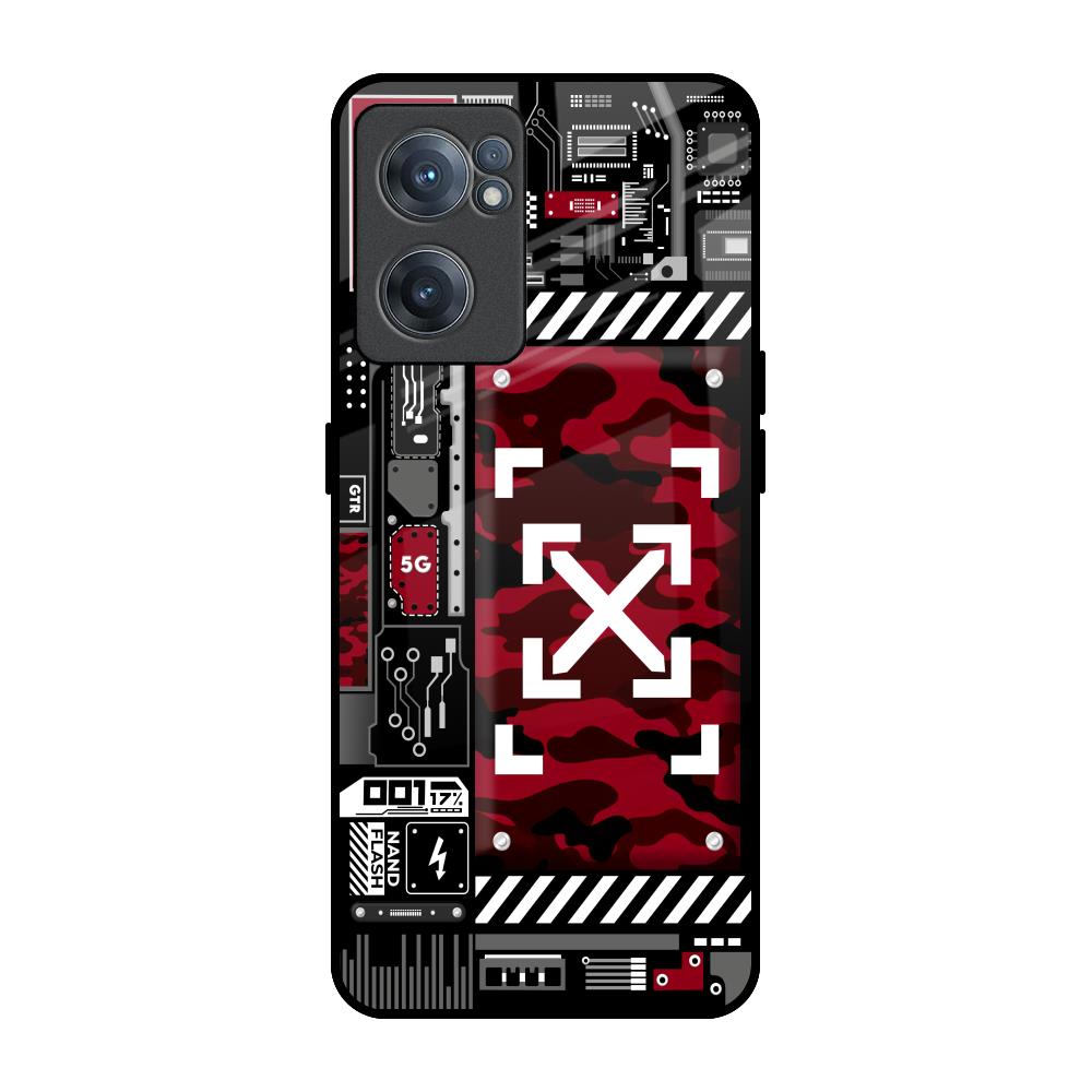 Technology Art OnePlus Nord CE 2 5G Glass Back Cover Online