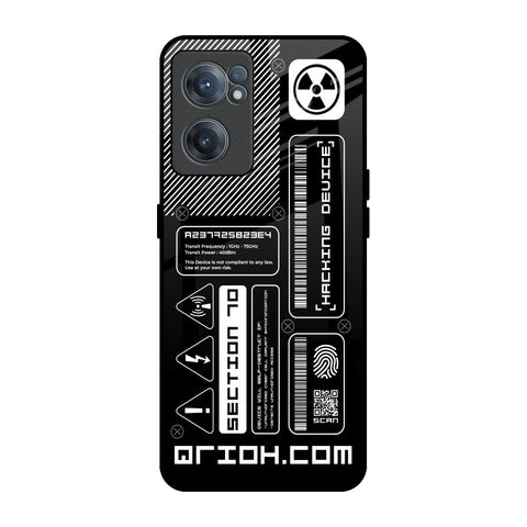 Futuristic Art OnePlus Nord CE 2 5G Glass Back Cover Online