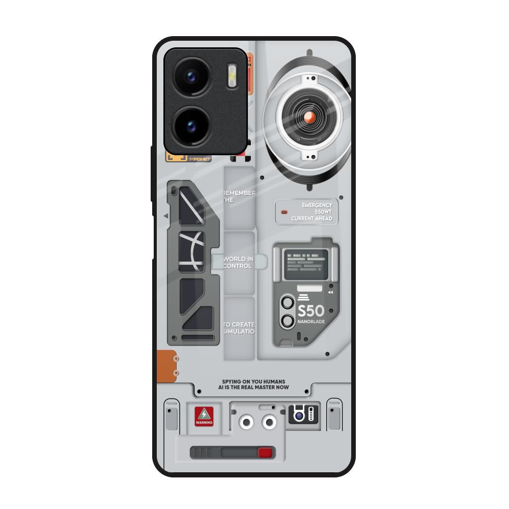 Plasma Shield Vivo Y15s Glass Back Cover Online