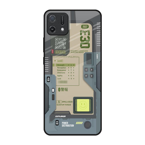 Art Station Oppo A16K Glass Back Cover Online