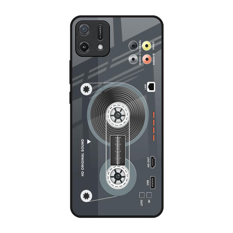 Retro Recorder Oppo A16K Glass Back Cover Online