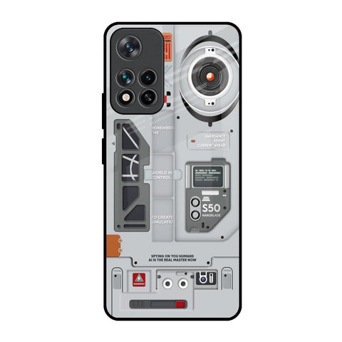 Plasma Shield Mi 11i HyperCharge Glass Back Cover Online