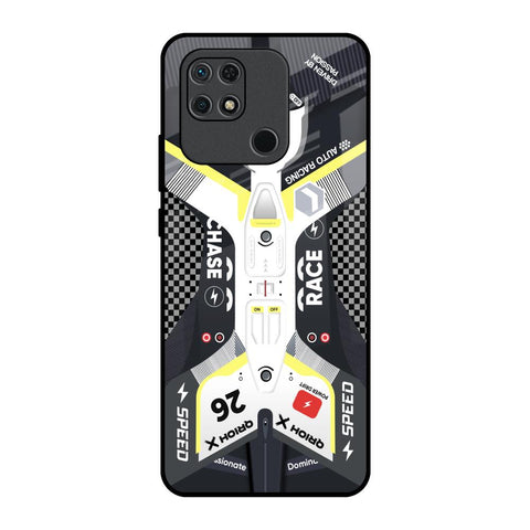 Car Enthusiast Redmi 10 Glass Back Cover Online