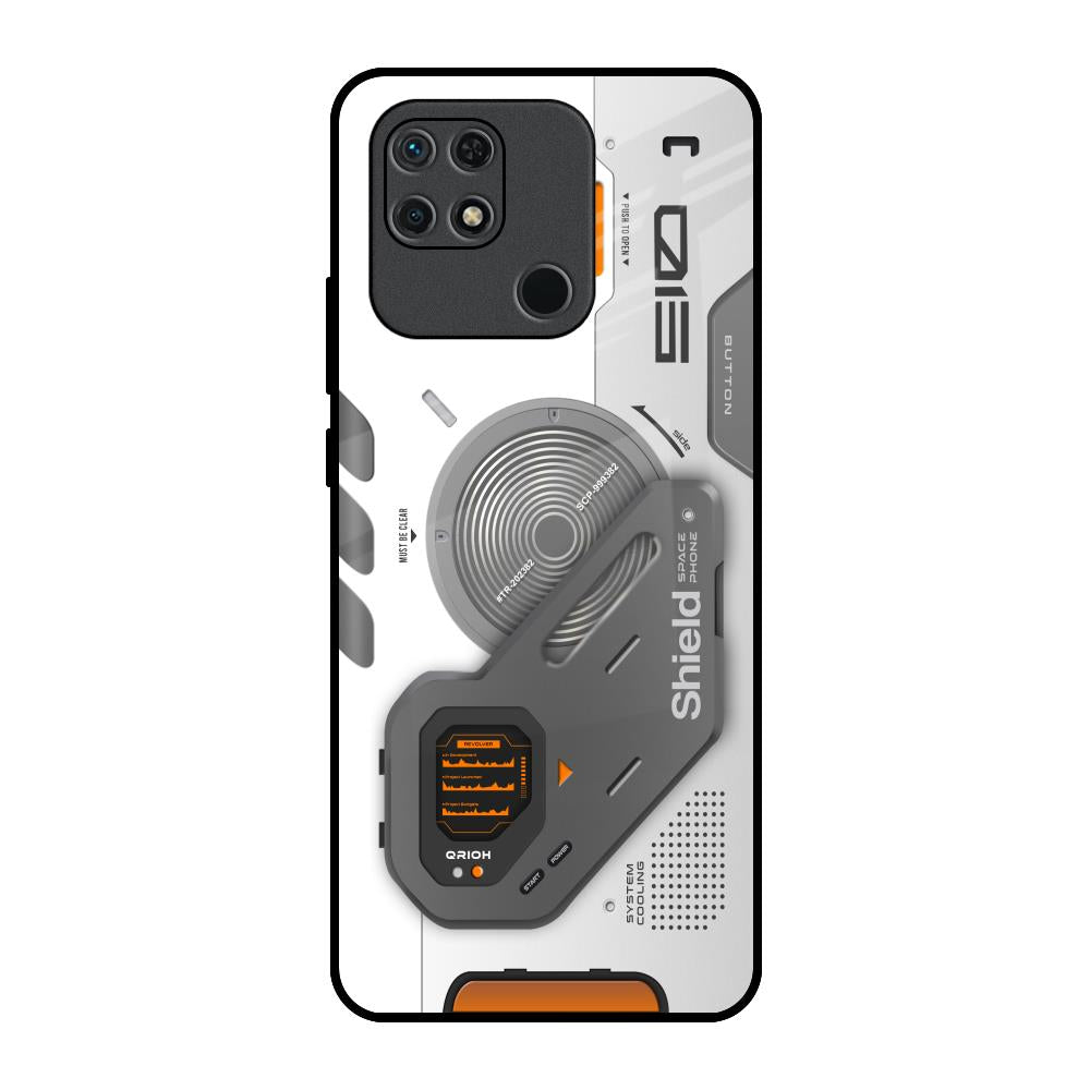 Liberty Cyber Redmi 10 Glass Back Cover Online