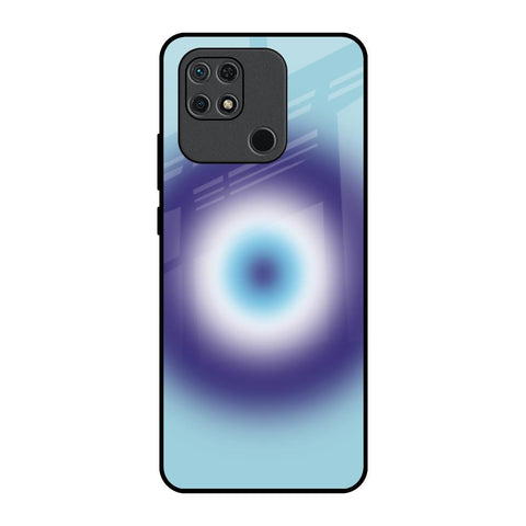 Evil Eye Art Redmi 10 Glass Back Cover Online