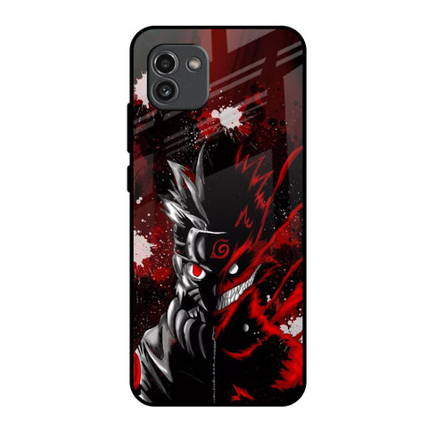 Dark Character Samsung Galaxy A03 Glass Back Cover Online