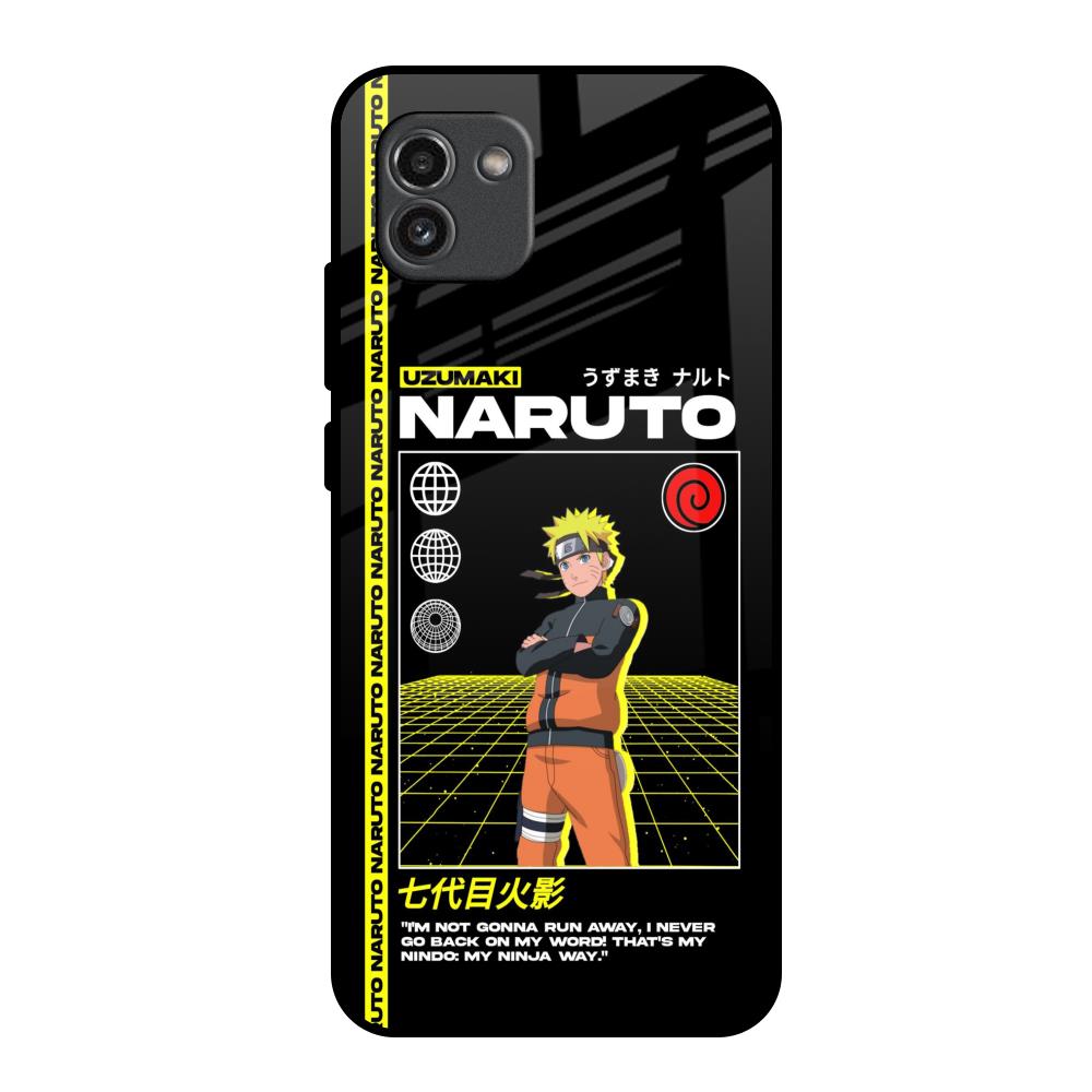 Ninja Way Samsung Galaxy A03 Glass Back Cover Online