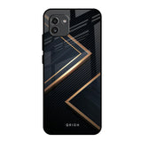 Sleek Golden & Navy Samsung Galaxy A03 Glass Back Cover Online