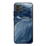 Deep Ocean Marble Samsung Galaxy A03 Glass Back Cover Online