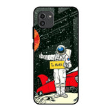 Astronaut on Mars Samsung Galaxy A03 Glass Back Cover Online