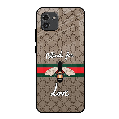 Blind For Love Samsung Galaxy A03 Glass Back Cover Online
