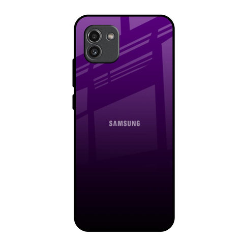 Harbor Royal Blue Samsung Galaxy A03 Glass Back Cover Online