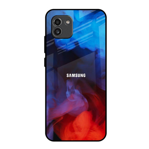 Dim Smoke Samsung Galaxy A03 Glass Back Cover Online