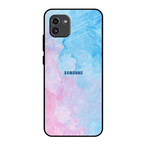 Mixed Watercolor Samsung Galaxy A03 Glass Back Cover Online