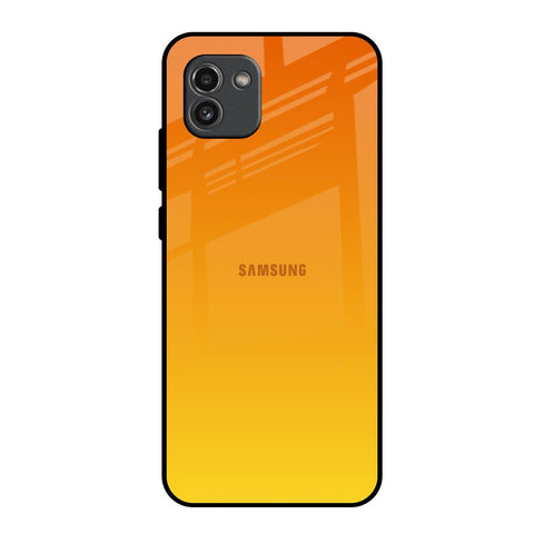 Sunset Samsung Galaxy A03 Glass Back Cover Online