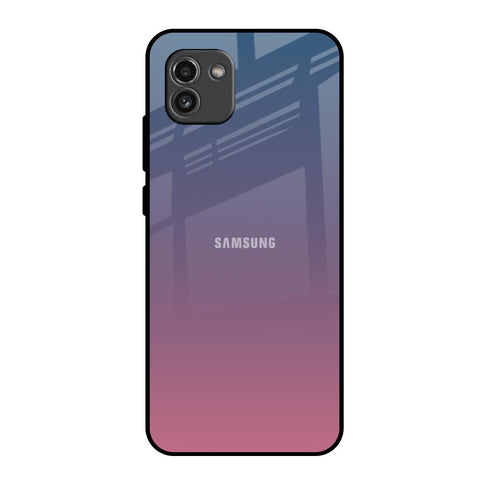 Pastel Gradient Samsung Galaxy A03 Glass Back Cover Online