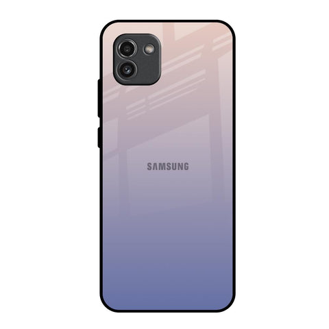 Rose Hue Samsung Galaxy A03 Glass Back Cover Online