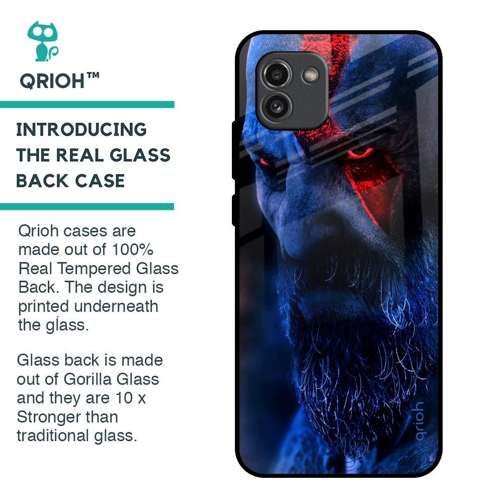 God Of War Glass Case For Samsung Galaxy A03