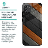 Tri Color Wood Glass Case for Samsung Galaxy A03