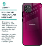 Pink Burst Glass Case for Samsung Galaxy A03
