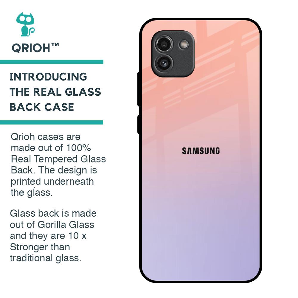 Dawn Gradient Glass Case for Samsung Galaxy A03