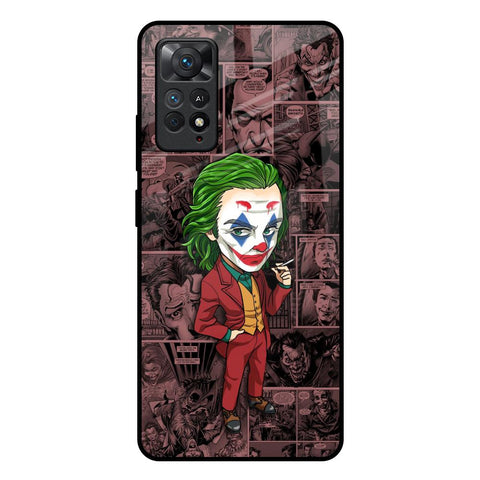 Joker Cartoon Redmi Note 11 Pro Plus 5G Glass Back Cover Online