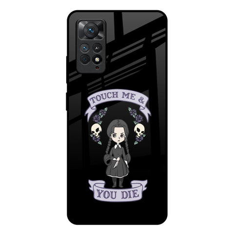 Touch Me & You Die Redmi Note 11 Pro Plus 5G Glass Back Cover Online