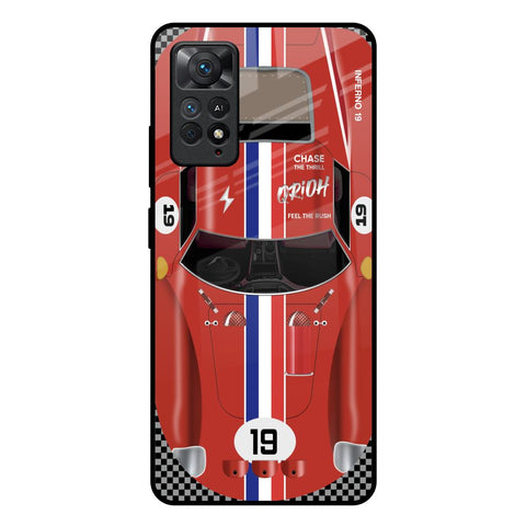 Racing Vintage Redmi Note 11 Pro Plus 5G Glass Back Cover Online