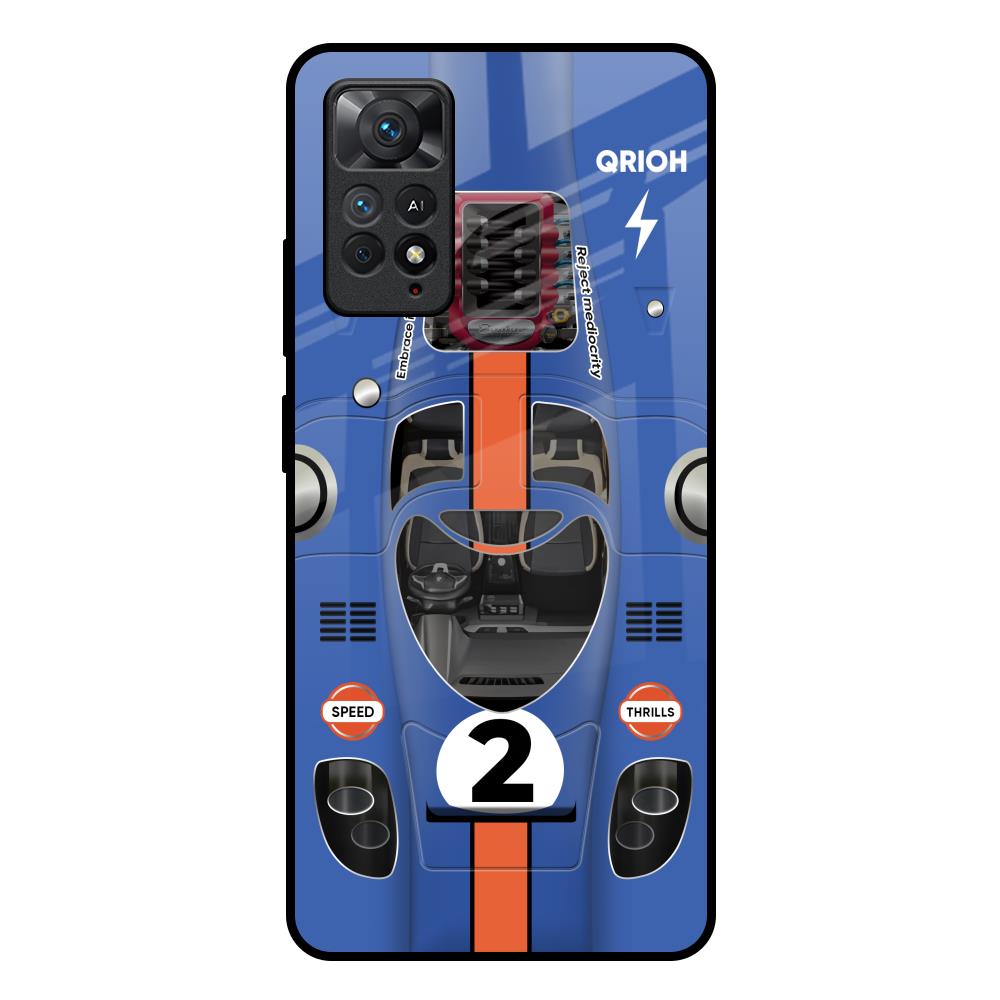 Car Adiction Redmi Note 11 Pro Plus 5G Glass Back Cover Online