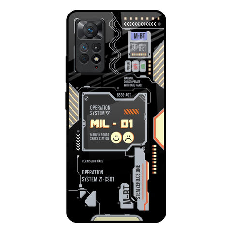 Exposed Parts Redmi Note 11 Pro Plus 5G Glass Back Cover Online