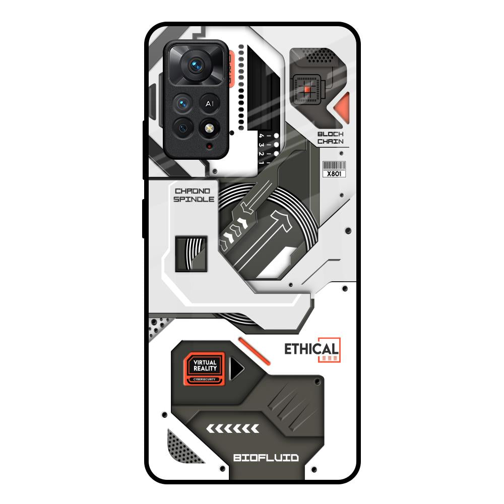 Explore Circuit Redmi Note 11 Pro Plus 5G Glass Back Cover Online