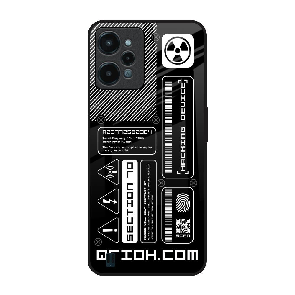 Futuristic Art Realme C31 Glass Back Cover Online