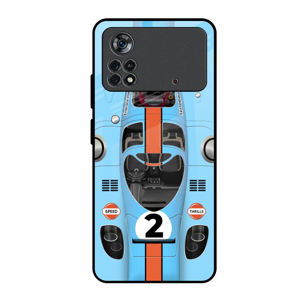Race Laboratory Poco X4 Pro 5G Glass Back Cover Online